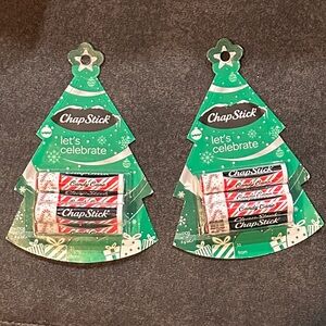 NWT ChapStick Holiday Lip Balm Set - Lot of 2 Packages